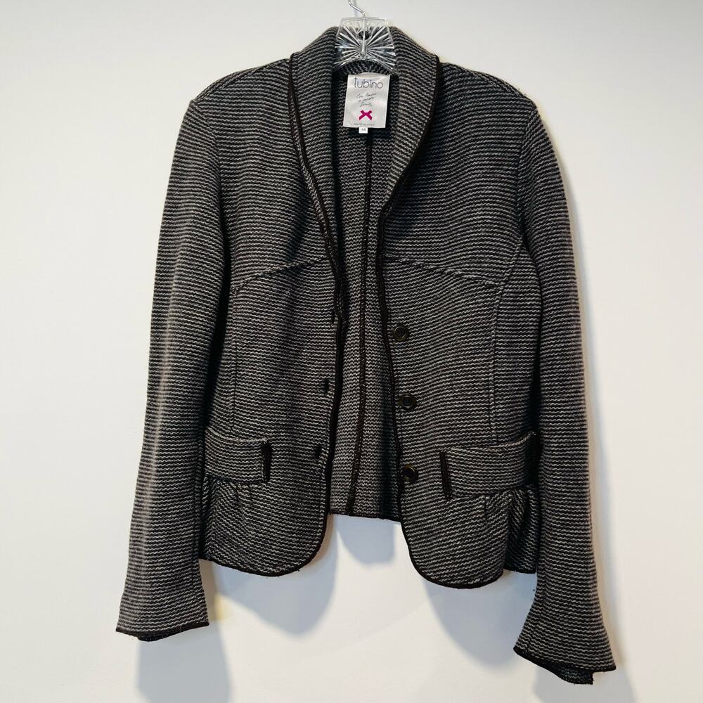 Tubino Made in Italy Sweater Jacket Size Medium